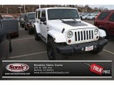 2012 Bright White Jeep Wrangler Unlimited Sahara Arctic Edition 4x4 #78181051