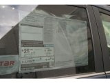 2013 Toyota RAV4 Limited AWD Window Sticker