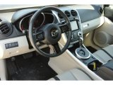 2008 Mazda CX-7 Grand Touring Black Interior