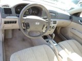 2007 Hyundai Sonata GLS Gray Interior