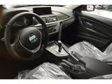 2012 BMW 3 Series 328i Sedan Black Interior