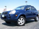 2005 Nautical Blue Hyundai Tucson GL #7786354