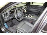 2013 BMW 7 Series 750Li Sedan Black Interior