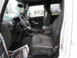 2013 Jeep Wrangler Unlimited Oscar Mike Freedom Edition 4x4 Black Interior