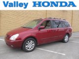 2008 Claret Red Metallic Kia Sedona EX #78213795