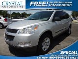 2010 Silver Ice Metallic Chevrolet Traverse LS #78214248