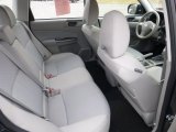 2011 Subaru Forester 2.5 X Rear Seat