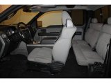 2005 Ford F150 FX4 SuperCab 4x4 Medium Flint Grey Interior