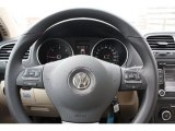2013 Volkswagen Jetta TDI SportWagen Steering Wheel