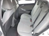 2012 Hyundai Accent SE 5 Door Rear Seat