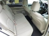 2011 Subaru Outback 2.5i Premium Wagon Rear Seat