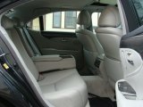 2010 Lexus LS 460 Rear Seat