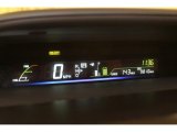 2012 Toyota Prius v Three Hybrid Gauges