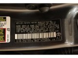 2013 Corolla Color Code for Magnetic Gray Metallic - Color Code: 1G3