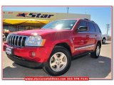 2005 Inferno Red Crystal Pearl Jeep Grand Cherokee Limited 4x4 #78214117