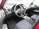 2009 Subaru Forester 2.5 X Black Interior