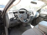 2008 Dodge Ram 1500 SLT Quad Cab Medium Slate Gray Interior