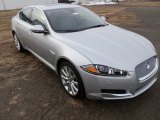 Rhodium Silver Metallic Jaguar XF in 2013