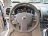 2010 Nissan Sentra 2.0 S Steering Wheel