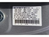 2011 Accord Color Code for Alabaster Silver Metallic - Color Code: NH700M