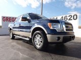 2010 Dark Blue Pearl Metallic Ford F150 Lariat SuperCrew 4x4 #78214081