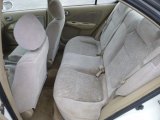 2000 Nissan Sentra GXE Rear Seat