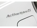 2012 BMW 5 Series ActiveHybrid 5 Marks and Logos