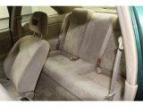 2001 Honda Civic EX Coupe Rear Seat