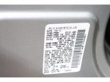 2012 FX Color Code for Liquid Platinum - Color Code: K23