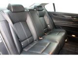 2009 BMW 7 Series 750Li Sedan Rear Seat