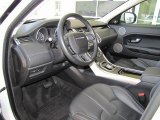 2012 Land Rover Range Rover Evoque Prestige Ebony Interior