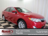 2013 Barcelona Red Metallic Toyota Camry Hybrid XLE #78266393