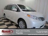 2013 Blizzard White Pearl Toyota Sienna Limited AWD #78266390