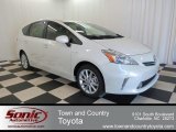 2013 Blizzard White Pearl Toyota Prius v Five Hybrid #78266377