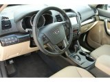 2013 Kia Sorento EX V6 Beige Interior