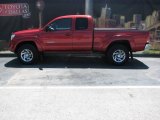 2007 Impulse Red Pearl Toyota Tacoma PreRunner Access Cab #7788816