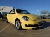 2013 Yellow Rush Volkswagen Beetle 2.5L Convertible #78266564