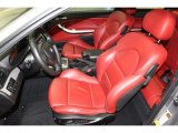 2005 BMW M3 Coupe Imola Red Interior