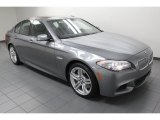 2012 BMW 5 Series 550i Sedan Front 3/4 View