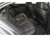 2012 BMW 5 Series 550i Sedan Rear Seat