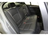 2012 BMW 5 Series 550i Sedan Rear Seat