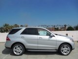 Iridium Silver Metallic Mercedes-Benz ML in 2013