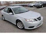 2008 Saab 9-3 2.0T Sport Sedan Front 3/4 View