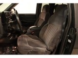 2001 Chevrolet S10 LS Extended Cab 4x4 Front Seat