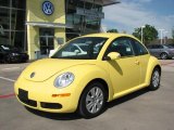 2008 Sunflower Yellow Volkswagen New Beetle S Coupe #7800511