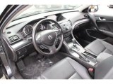 2011 Acura TSX Sport Wagon Ebony Interior