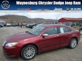 2011 Deep Cherry Red Crystal Pearl Chrysler 200 Limited #78319826