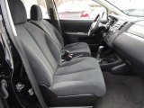 2011 Nissan Versa 1.8 S Hatchback Charcoal Interior