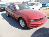 2007 Redfire Metallic Ford Mustang V6 Deluxe Coupe #78319928