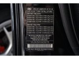 2010 Land Rover Range Rover Sport HSE Info Tag